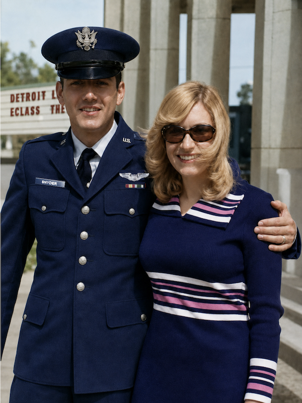 1976;04.02 Keith and Jody getting pilot wings 2
